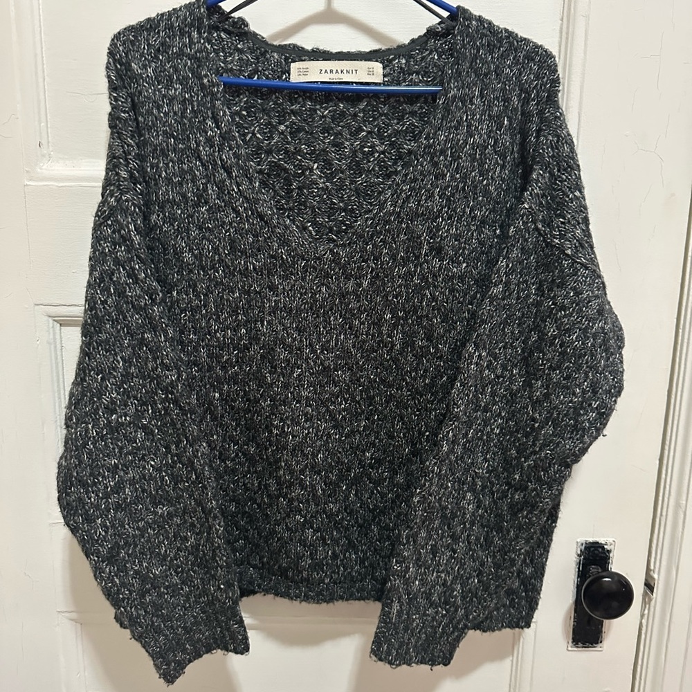 Zara knit slouchy sweater